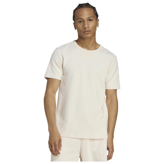 Adidas Ανδρική κοντομάνικη μπλούζα Trefoil Essentials Waffle Tee